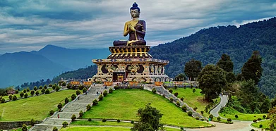 Buddha Park in Ravangla, Sikkim