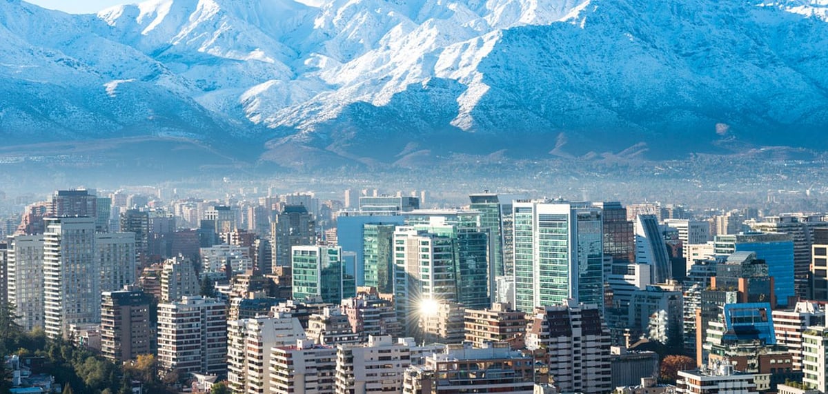 Chiles capital Santiago, Photo Credit Shutterstock