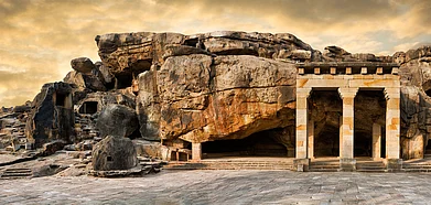 Udayagiri caves in Bhubaneswar, Odisha