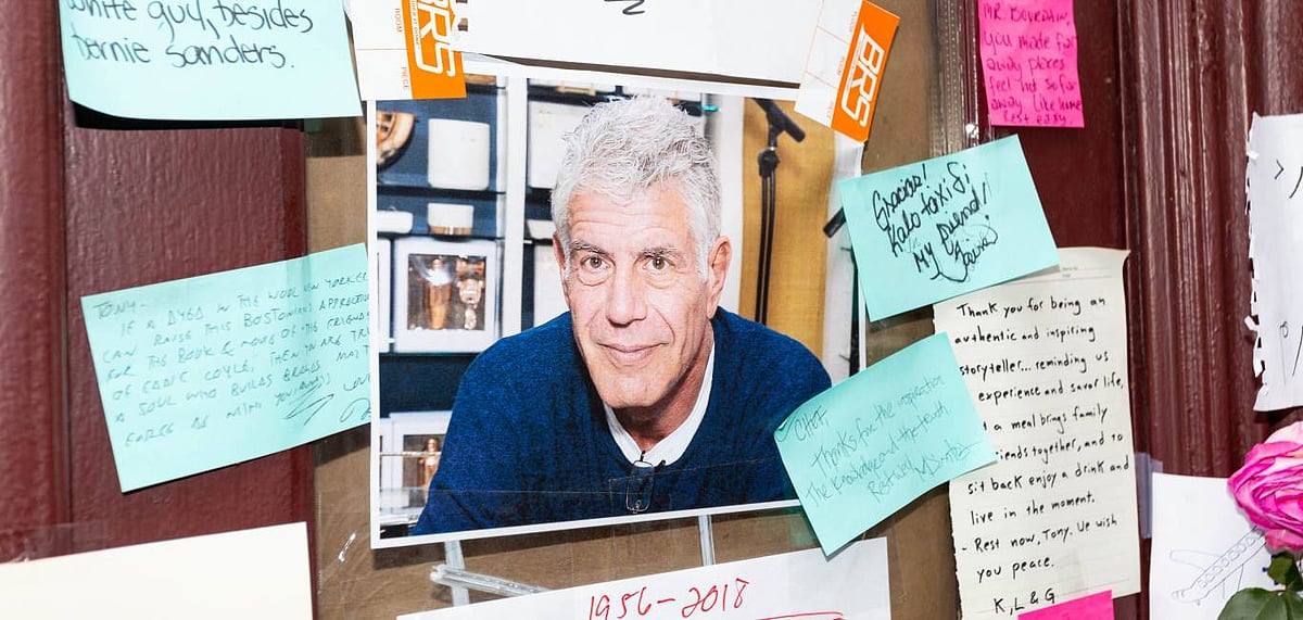 Anthony Bourdain was known for his work in the award winning series, Parts Unknown 