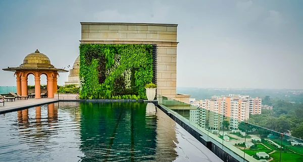 The Leela Palace, New Delhi : Designed as an urban retreat, it focuses on space, privacy and a slow, contained rhythm within the city.