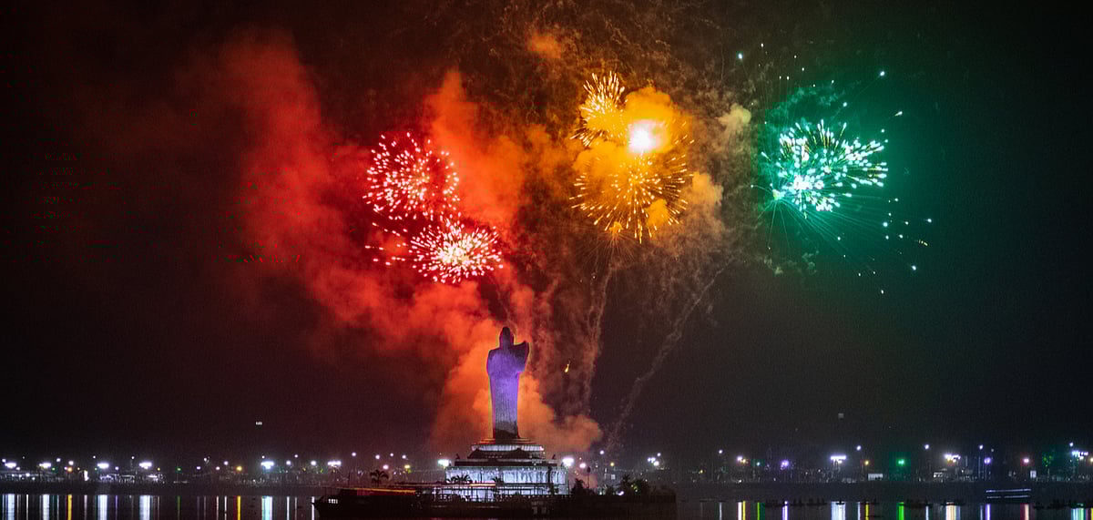 The Durgam Cheruvu bridge will have stunning views like this