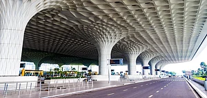 The entry point at Chhatrapati Shivaji Maharaj International Airport