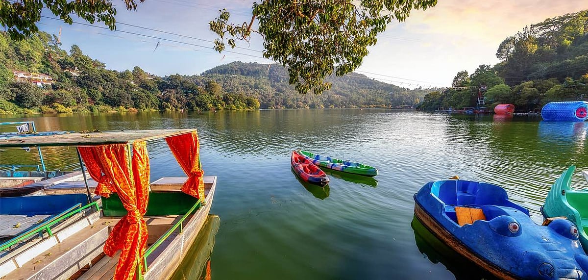 The Himalayan landscape in Uttarakhand