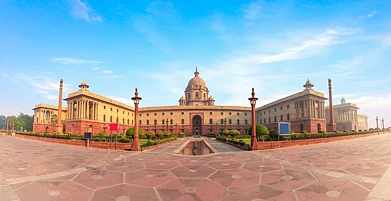 Rashtrapati Bhavan. Photo Credits Shutterstock.com