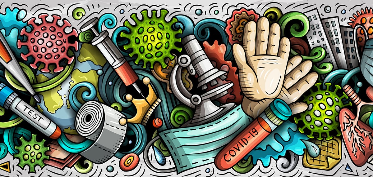 Representational Image COVID awareness through graffiti art