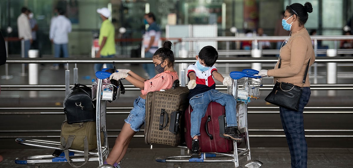 Wearing of mask and social distancing is mandatory 