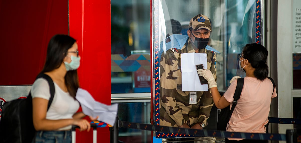 Security personnel and services have been increased at airports due to the pandemic