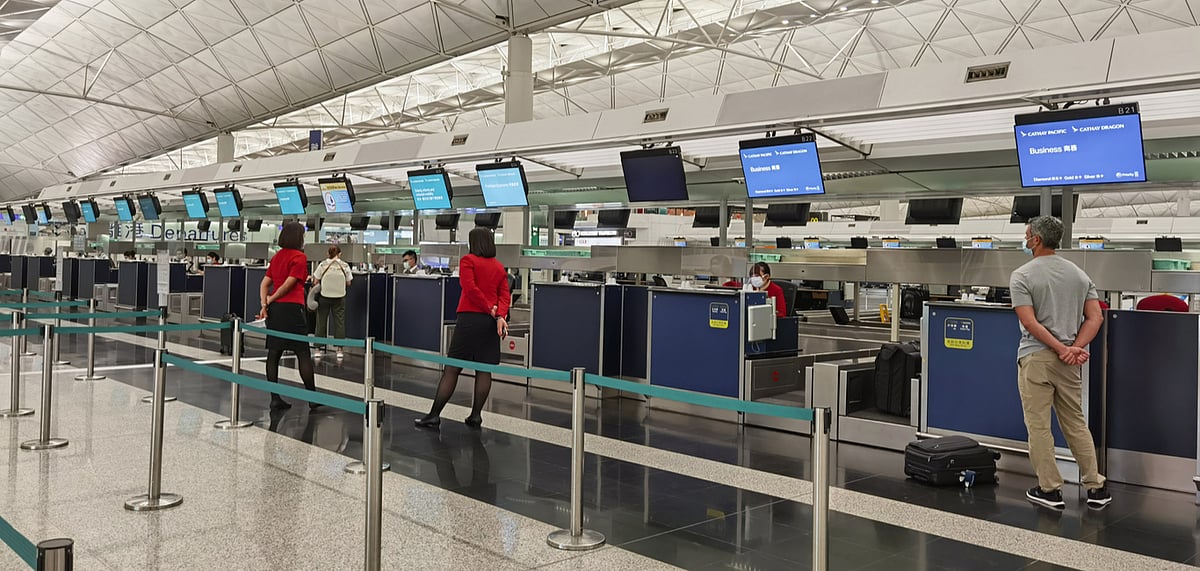 A Hong Kong visit requires a negative RT-PCR result for COVID-19