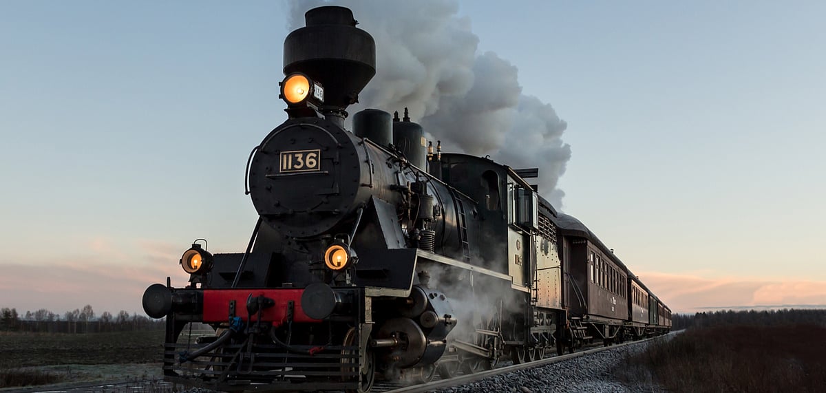Representative Image The trains a traditional reinvention of a vintage locomotive
