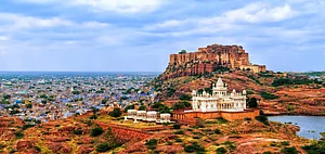 Mehrangarh Fort and the blue city of Jodhpur