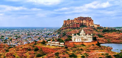Mehrangarh Fort and the blue city of Jodhpur