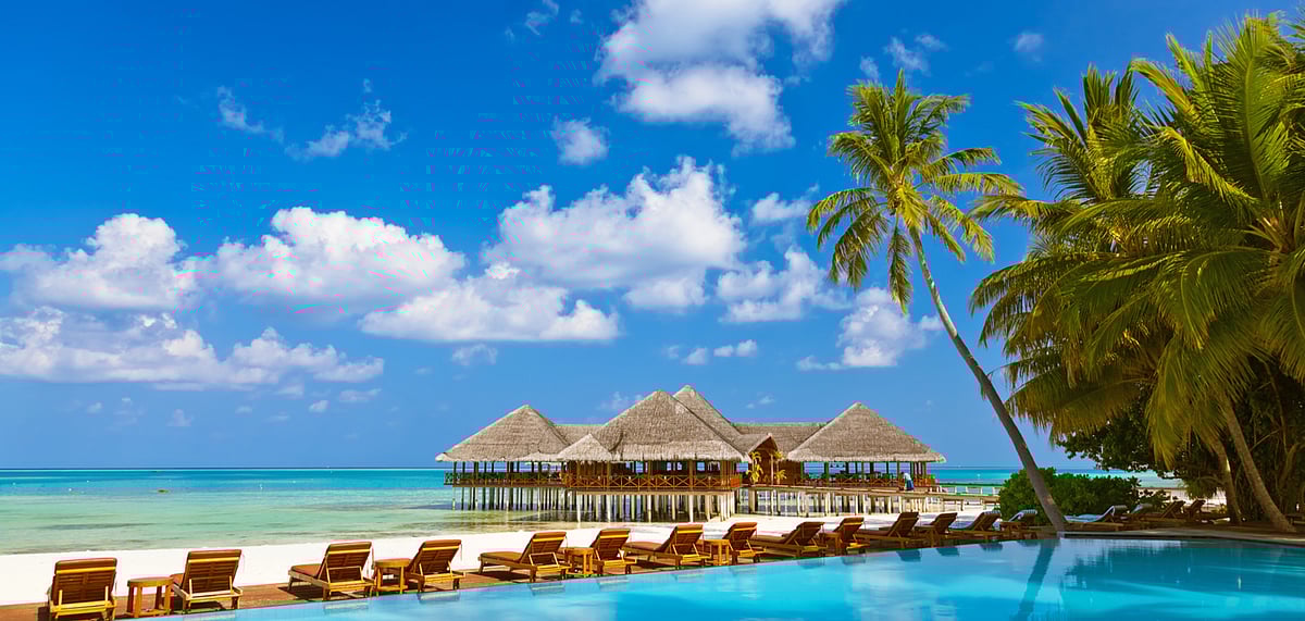 The standalone islands and the luxury resorts they house are still open and ready to welcome guests from India