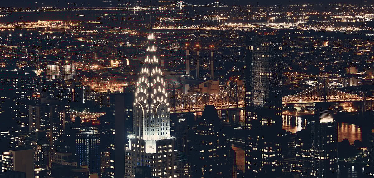 The Chrysler Building in New York City