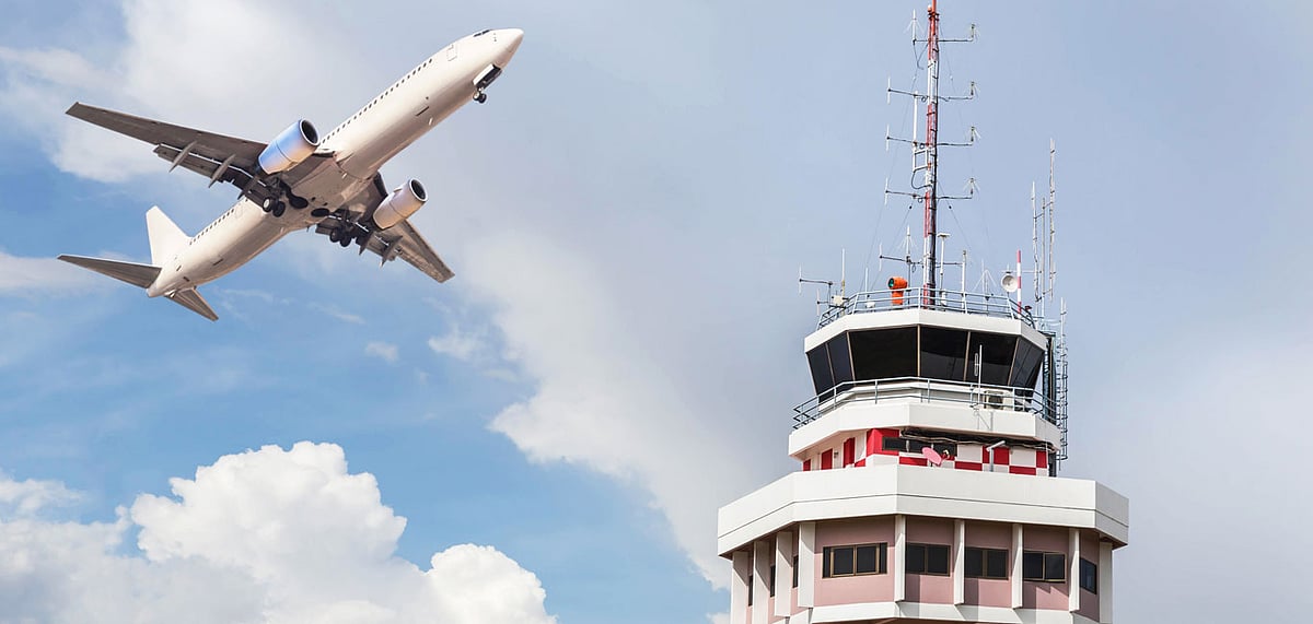 Representative Image An air traffic control tower