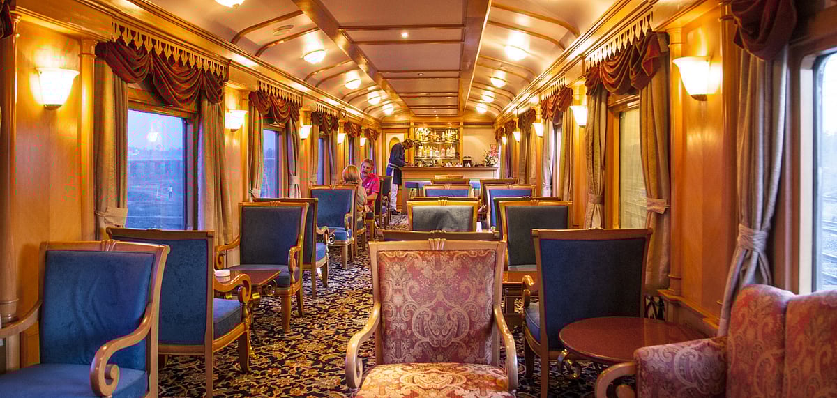 Representational Image The two premium trains, Maharajas Express and the Golden Chariot have introduced a companion offer on their Deluxe Cabins