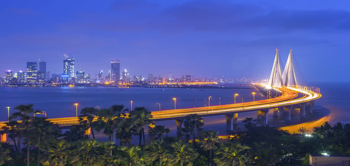 The Bandra-Worli Sea Link in Mumbai