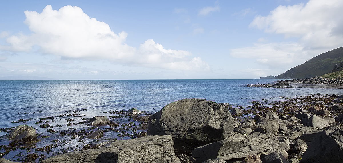 A picture of Murlough Bay in Northern Ireland which was a part of the Iron Islands in Season 3 of Game Of Thrones