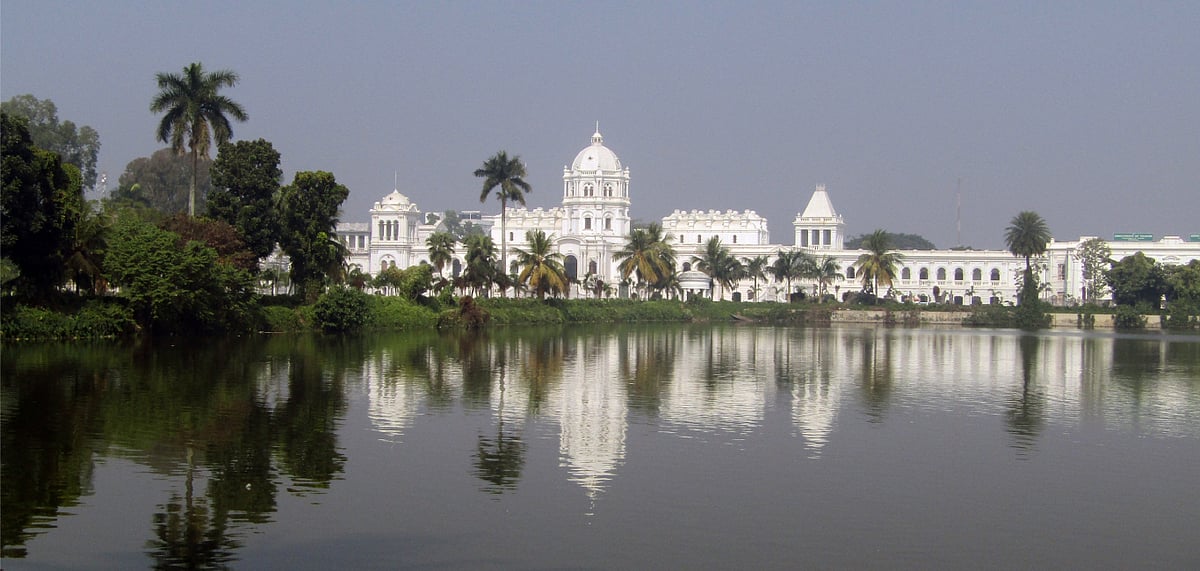 A view of Ujjayanta Museum Palace in Agartala