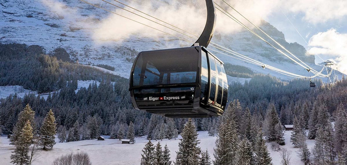 The long awaited Eiger Express is the second part of the impressive project V-Cableway