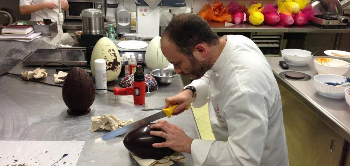 Walter Musco at work. Image credit Pasticceria Walter Musco  Bompiani/Facebook)Walter Musco at work