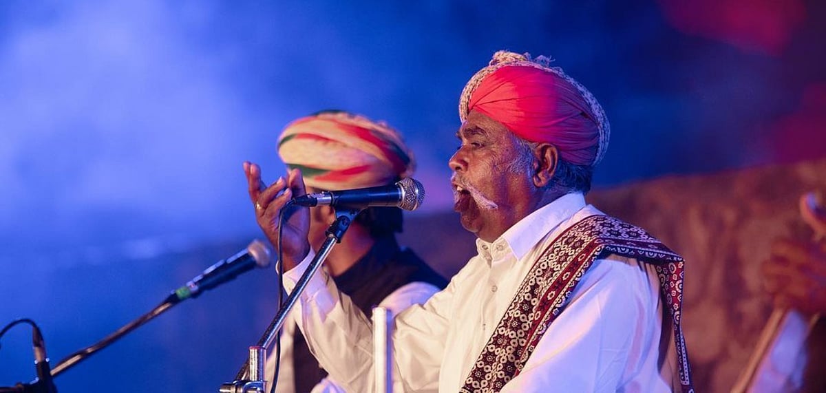 Barkat Khan Manganiyar at the Classic Bagh Festival