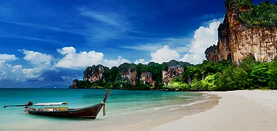 A beach in Thailand