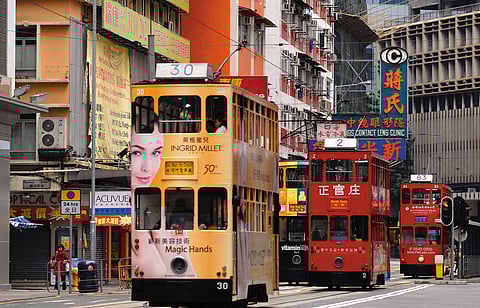 Get on an open top bus