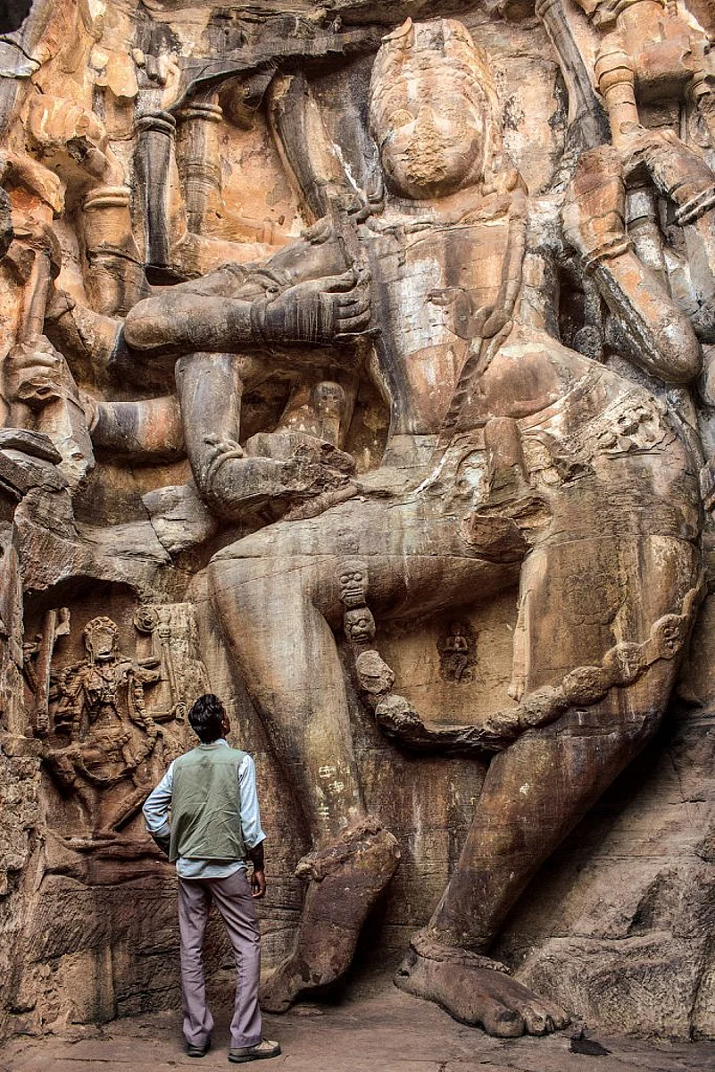 Natraj statue at Kalinjar fort