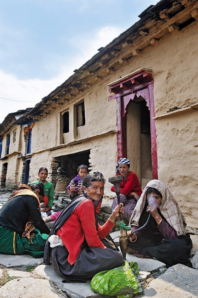 Village women at the Supi guesthouse