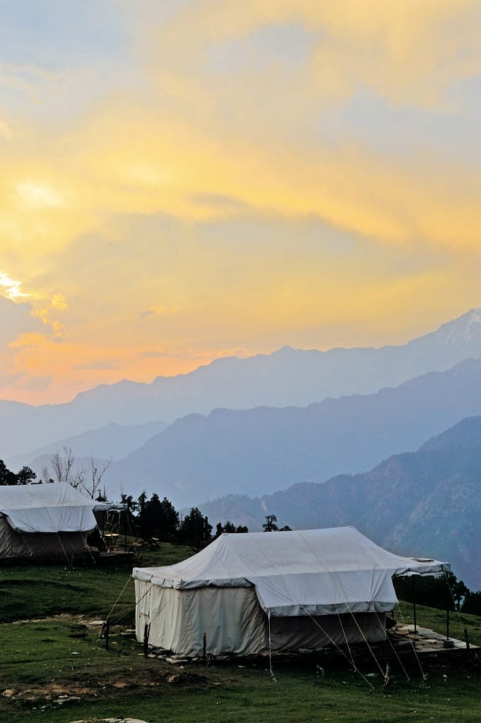 Tented camps at Jaikuni