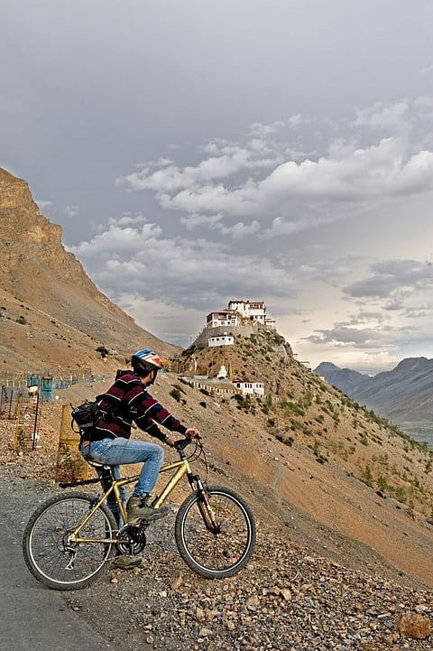 Spiti mountainscape