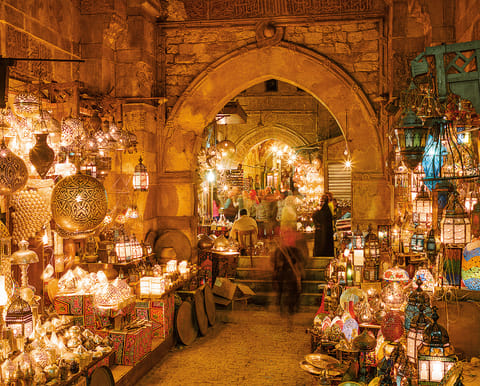 One of the countless shops in Cairo