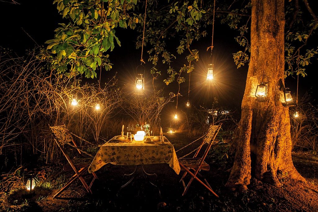 A lovely dinner at the Lodge