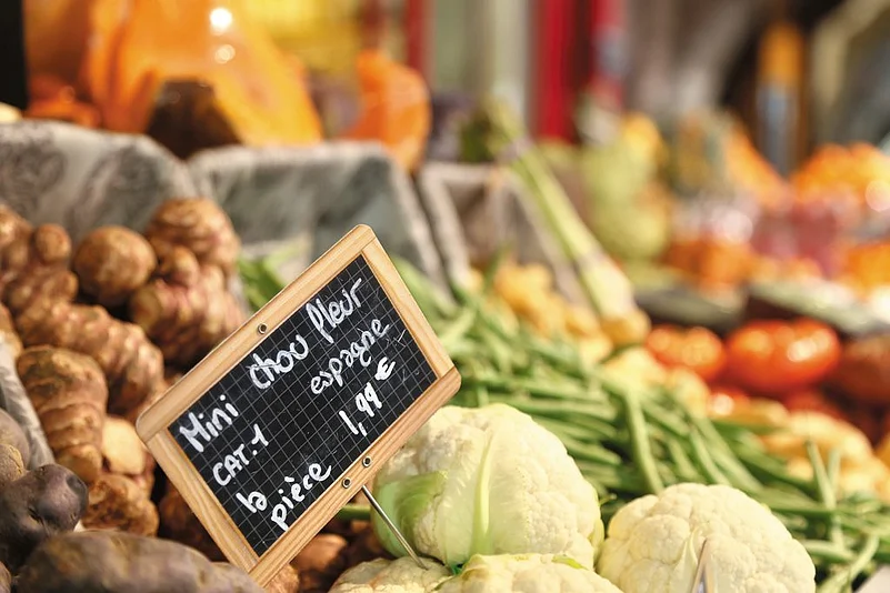 Fruit market in Cannes