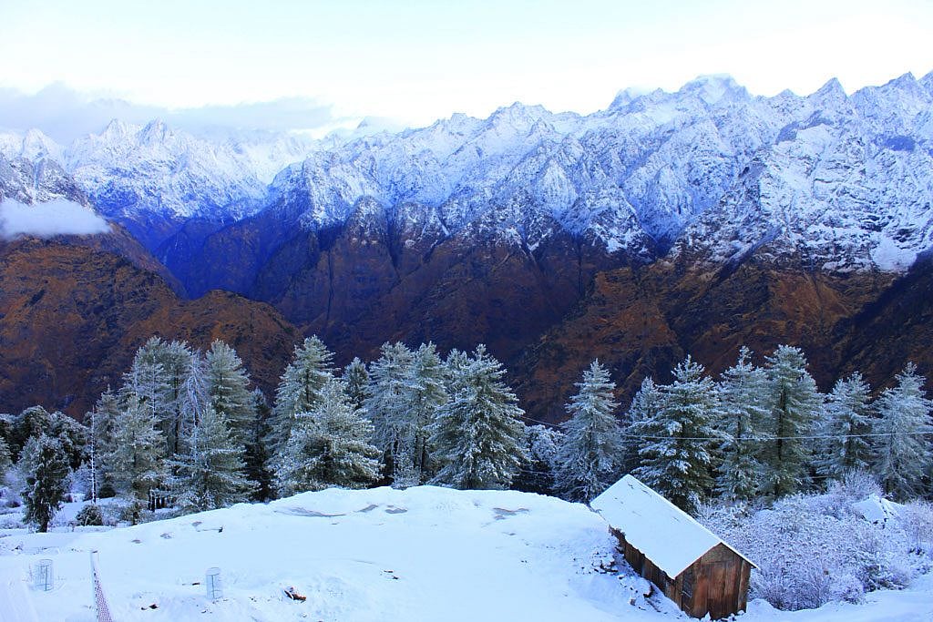 Auli is a winter favourite in North India