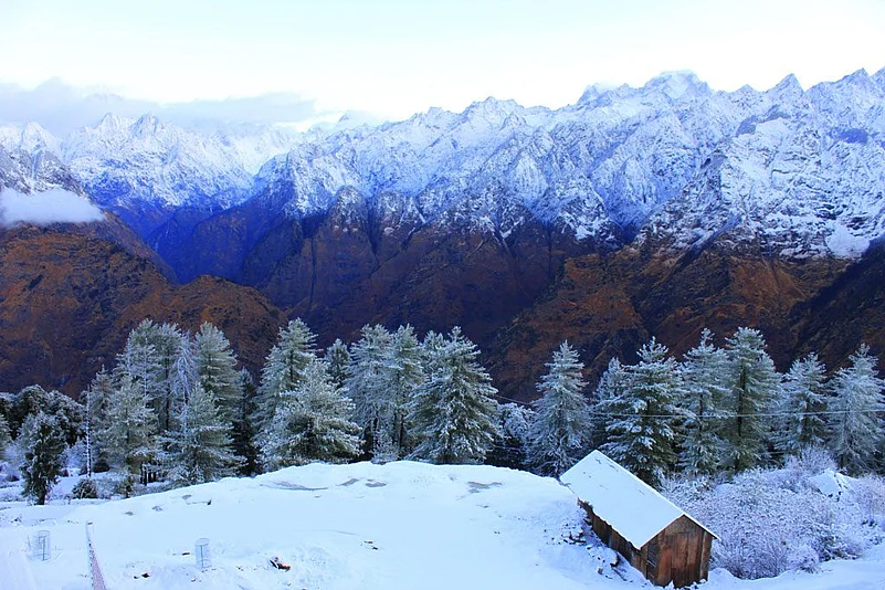 Auli is a winter favourite in North India