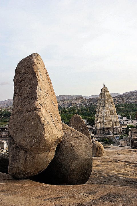 The Virupaksha Temple in Hampi