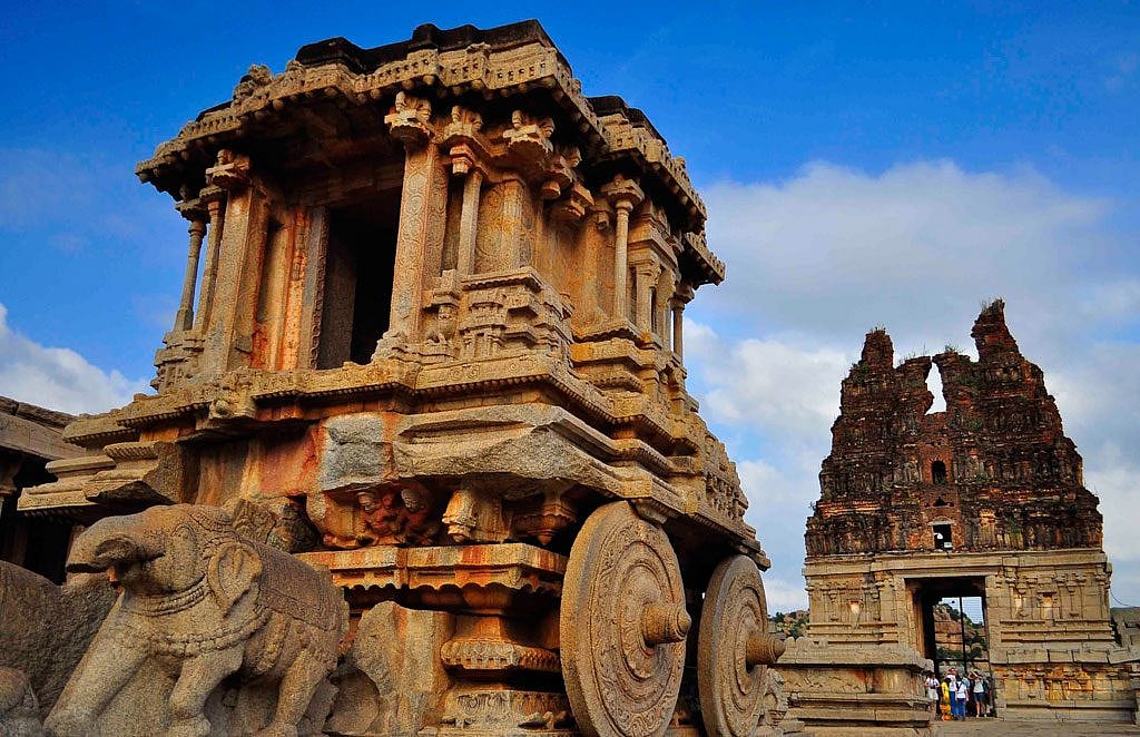 Chariot at Vitthala Temple Hampi