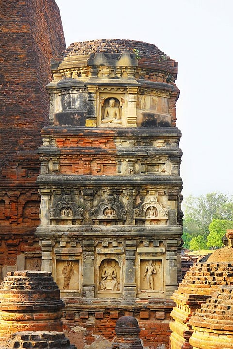 The Nalanda Archaeological Museum was built in 1917 to house artefacts excavated from the Nalanda ruins, Rajgir and surrounding villages