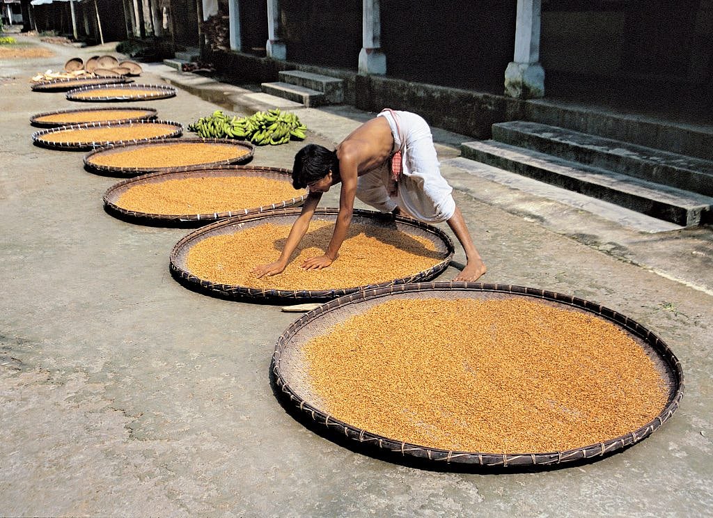 Making of Mishing rice beer