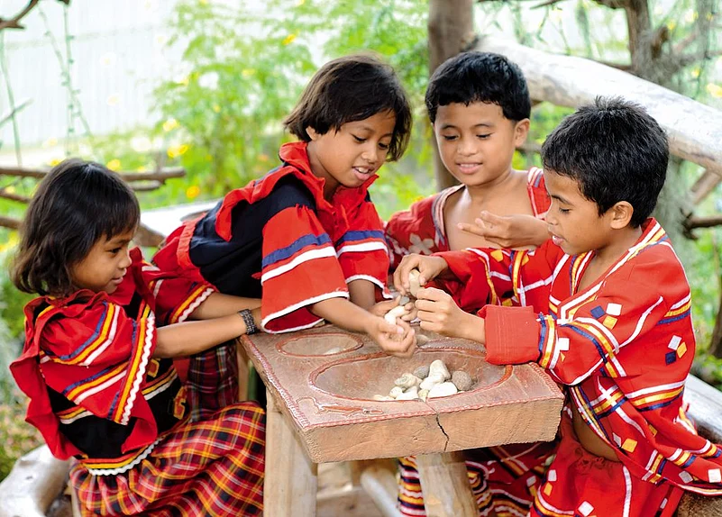 Children at Malasag Eco-tourism village