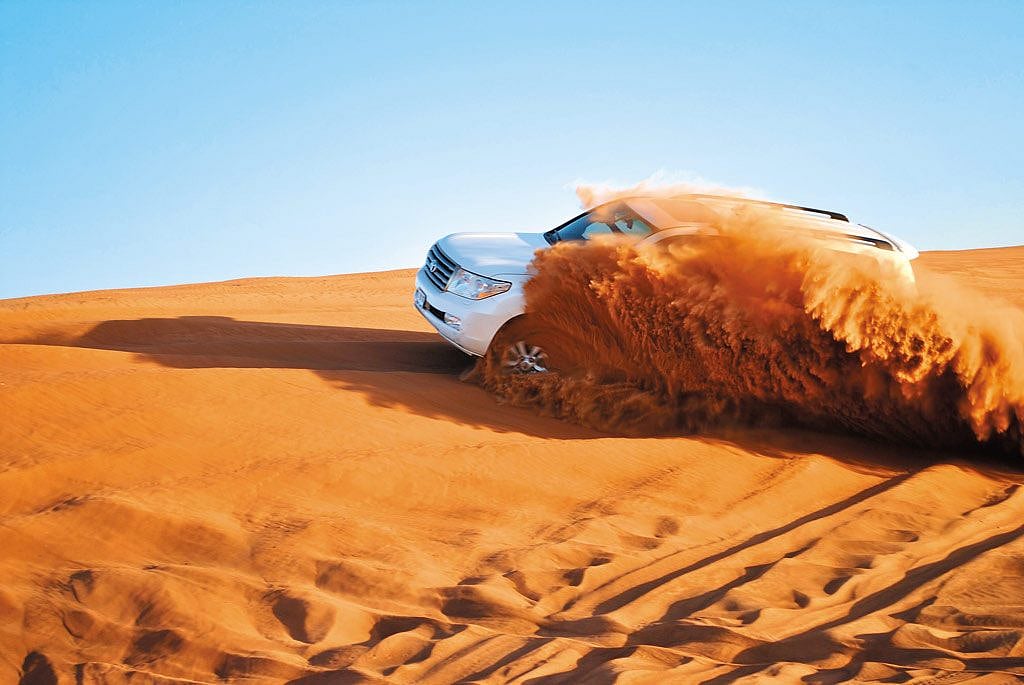 Go dune bashing