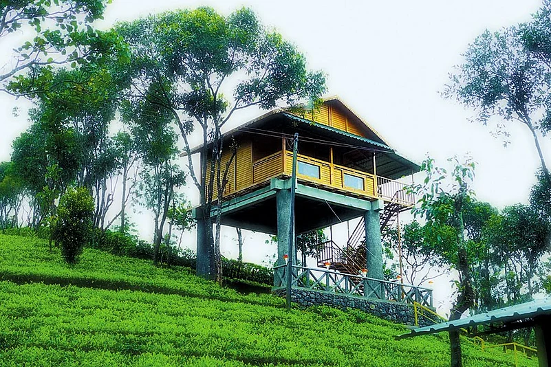 Holiday Vagamon is a boutique resort with 10 rooms and a beautiful treehouse