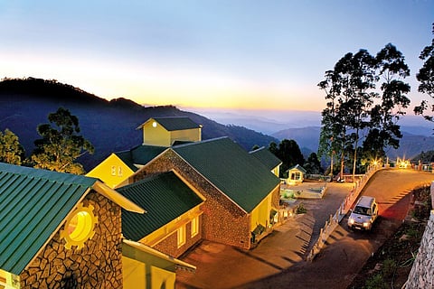 The Devonshire Greens property is hidden away on the side of a mountain