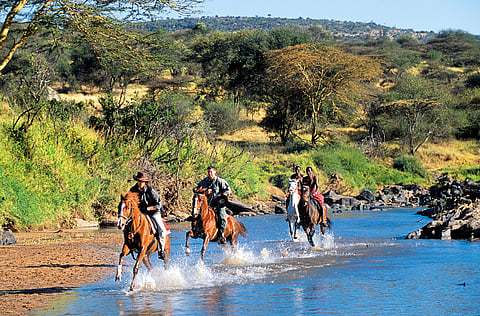 Horseback safaris in Kenya