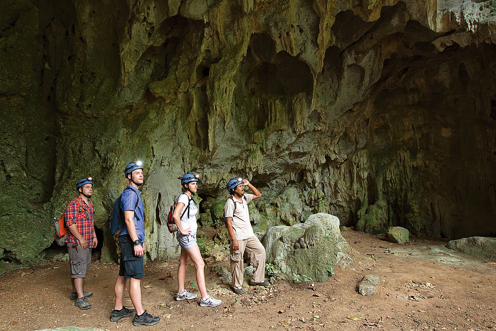 Go exploring mayan caves in Bellize