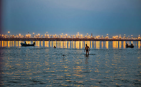 Pitstop at Allahabad, a pilgrim hotspot