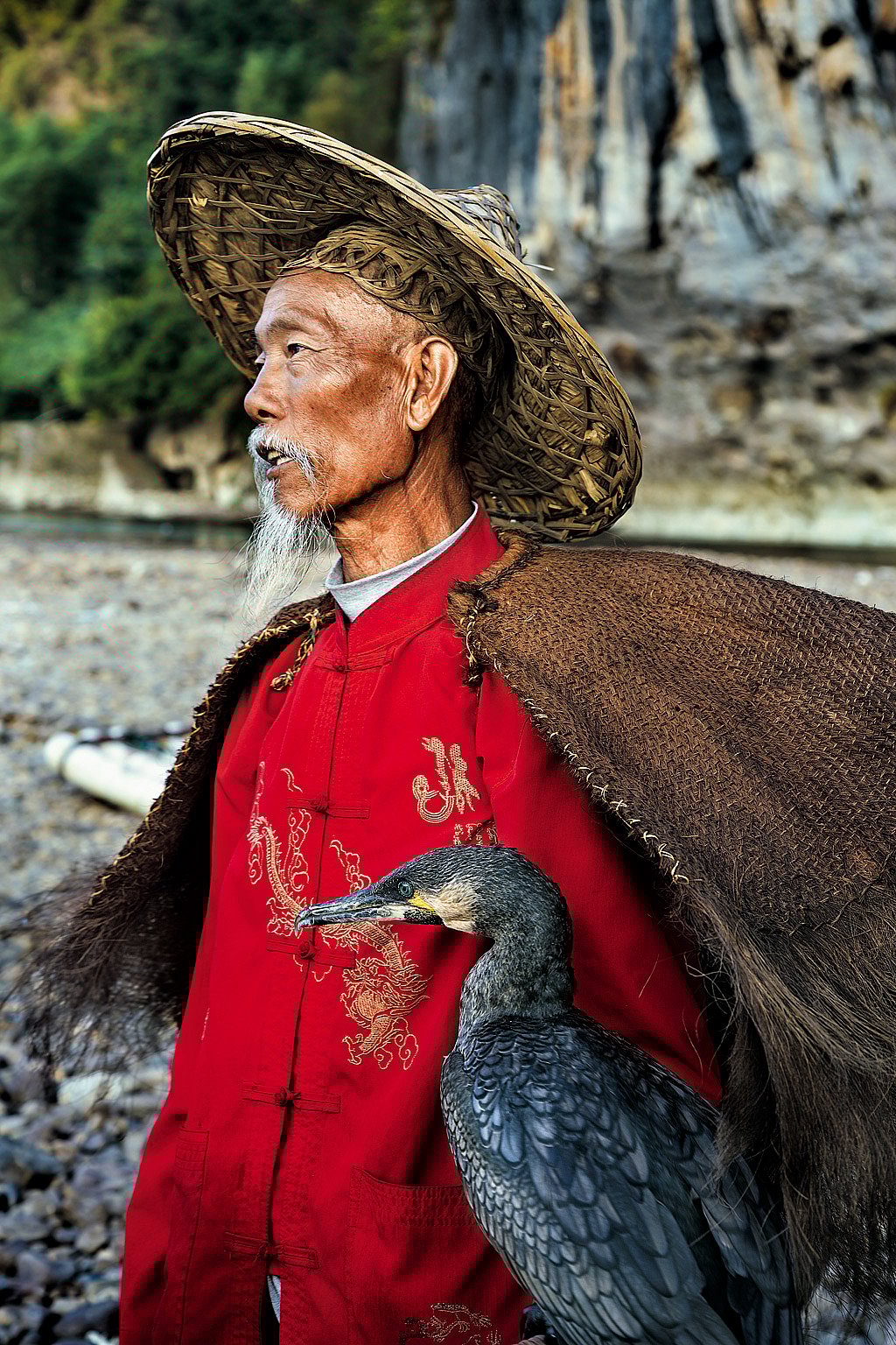 A Chinese fisherman