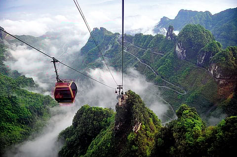 Zhangjiajie cable car